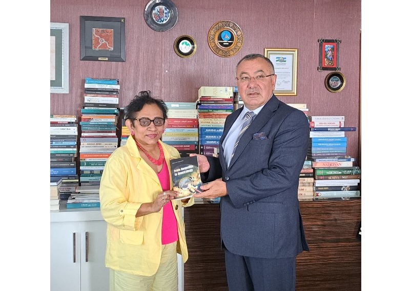 Sri Lanka Büyükelçisi, Stratejik Düşünce Enstitüsü Başkanı Prof. Dr. Güray Alpar’a nezaket ziyaretinde bulundu