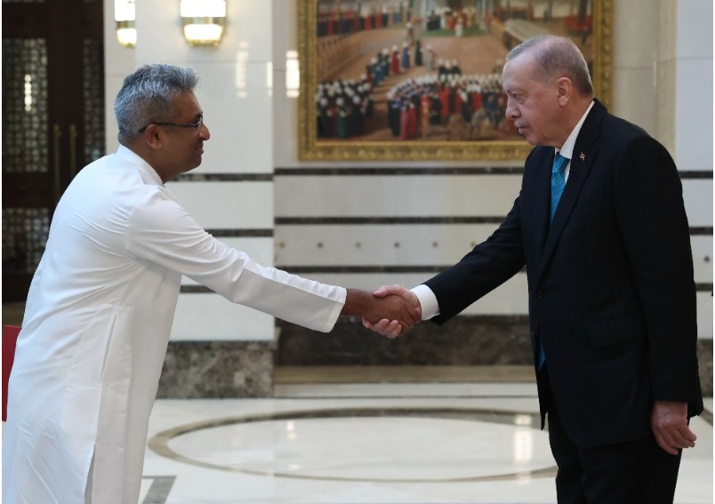 Niluka Kadurugamuwa, Sri Lanka’nın Türkiye Cumhuriyeti Nezdindeki Büyükelçisi Olarak Güven Mektubunu Sundu