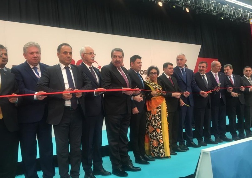 Sri Lanka Türkiye Büyükelçisi ”TRAVEL-EXPO” Ankara’nın açılış törenine katıldı