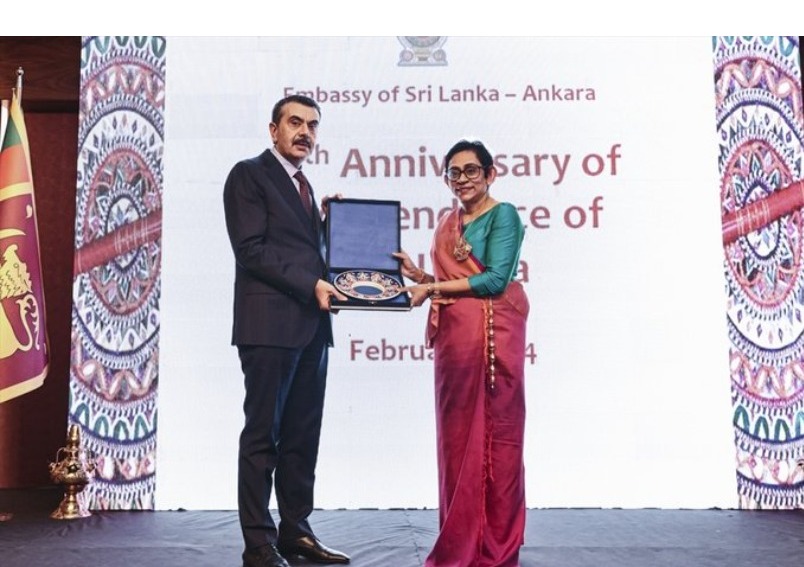 Milli Eğitim Bakanı Tekin ”Sri Lanka Milli Gün Resepsiyonu”na katıldı