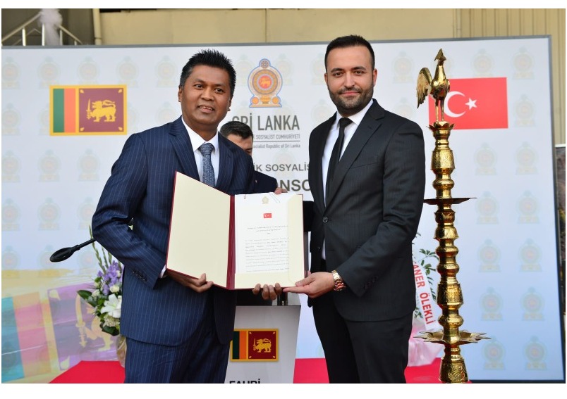 Sri Lanka Fahri Konsolosluğu Tarihi Bursa Kentinde Açıldı