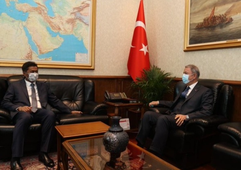 Büyükelçinin Türkiye Cumhuriyeti Milli Savunma Bakanı Ziyareti