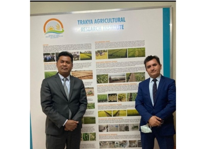 Büyükelçinin Trakya Tarımsal Araştırma Enstitüsü Ziyareti