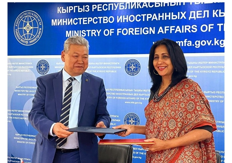 Sri Lanka ile Kırgız Cumhuriyeti Arasında Dışişleri Bakanlığı İstişarelerinin Açılışı Bişkek’te Yapıldı