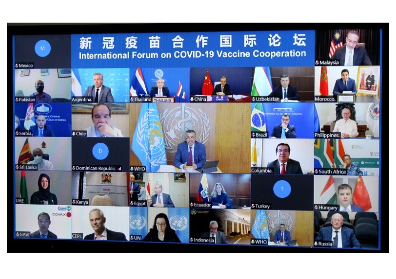 Dışişleri Bakanı Gunawardena, COVID-19 Aşı İşbirliği Birinci Uluslararası Forumu’nda gelişmiş küresel aşı işbirliğini vurguladı