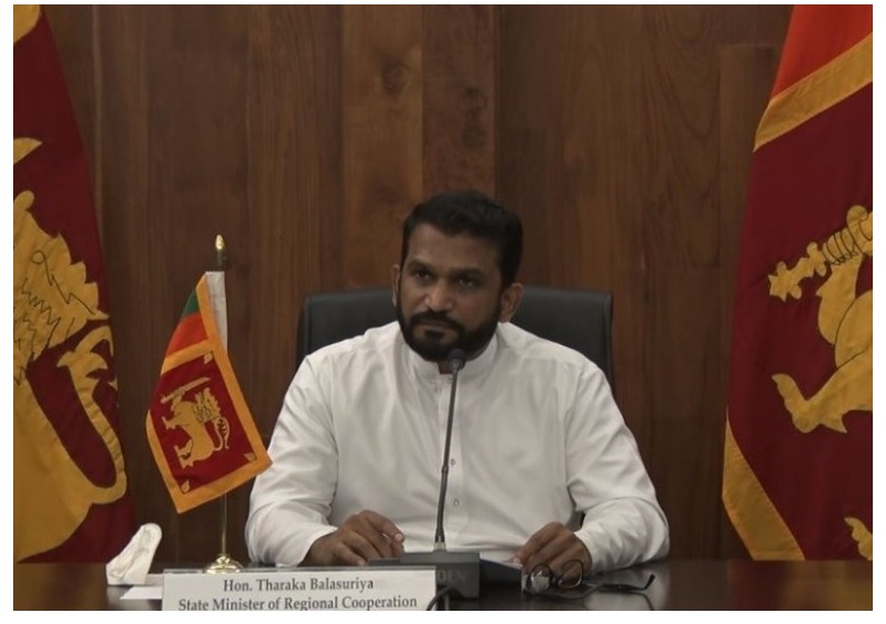 Bölgesel İşbirliği Devlet Bakanı Tharaka Balasuriya’nın COVID 19 - 10 Kasım 2020 üzerine Dışişleri Bakanı Yardımcısı seviyesindeki video konferansında ”Sri Lanka’nın COVID-19’a genel yanıtı” üzerine açıklaması
