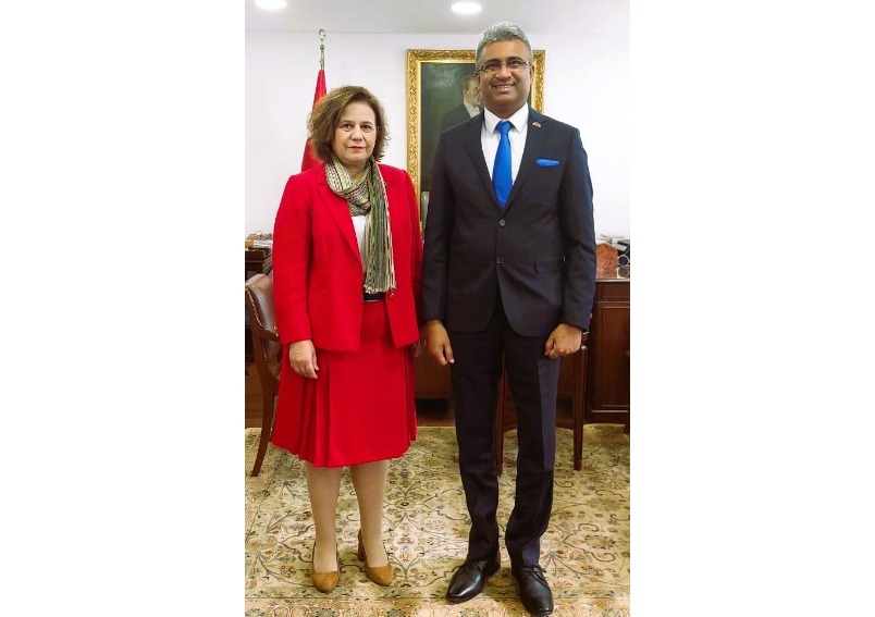 Sri Lanka Büyükelçisi Türkyie Dışişleri Bakanlığı Bakan Yardımcısı İle Görüşme Gerçekleştirdi