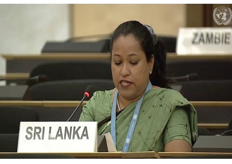 Sri Lanka’nın İnsan Hakları Konseyi 44. Oturumunda yaptığı Açıklama, 16 Temmuz 2020 tarihinde Cenevre’de Sri Lanka’nın Birleşmiş Milletler Nezdinde Actg Daimi Temsilcisi Bayan Dayani Mendis tarafından yapıldı.