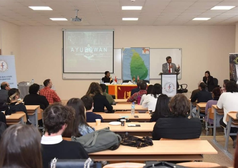 Afyon Kocatepe Üniversitesi Turizm Fakültesi’nde Büyükelçi,nin “Sri Lanka Turizmine Bakış” dersi